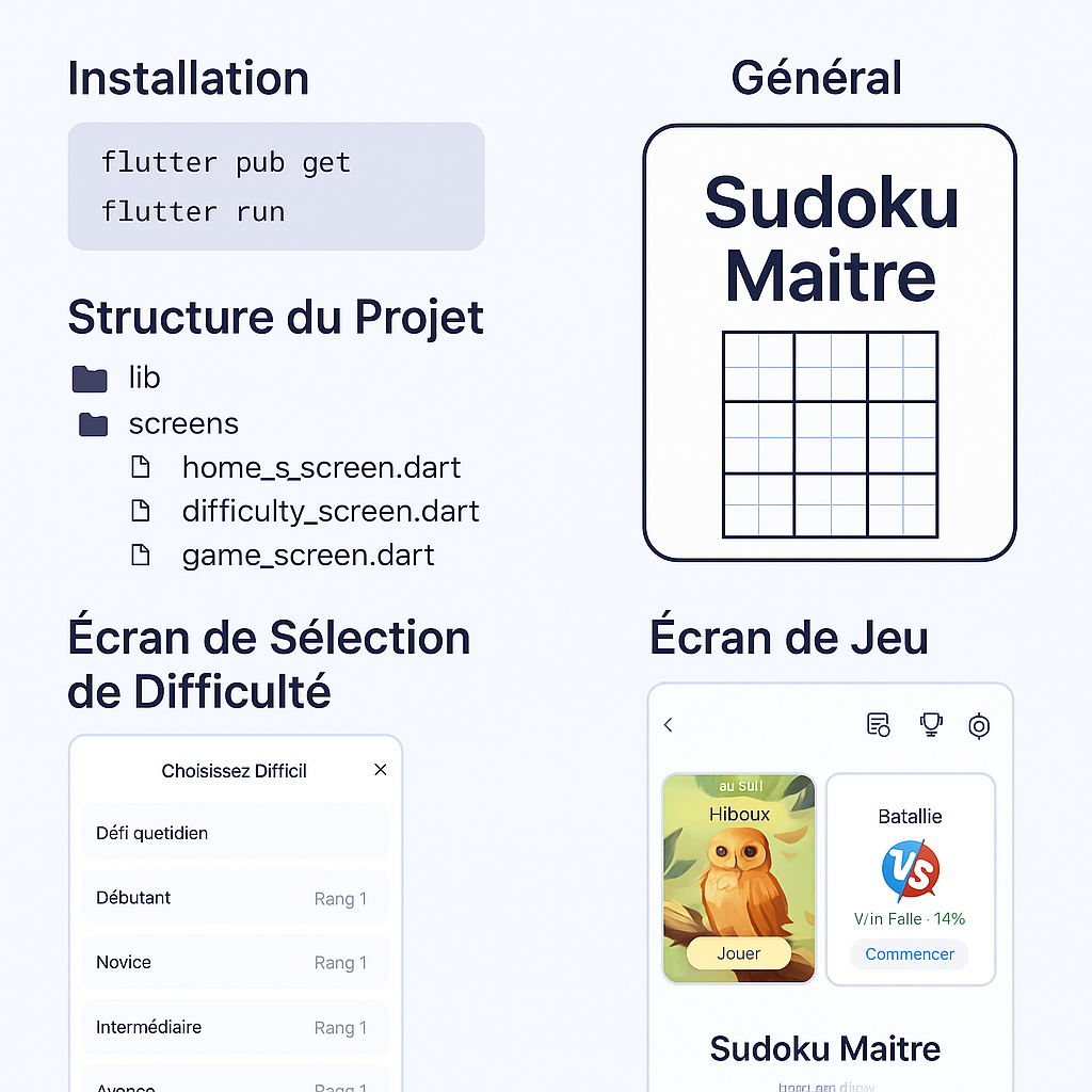 Sudoku Maître - Jeu Mobile